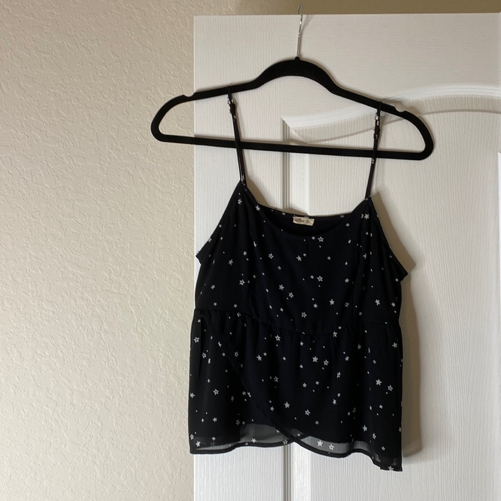 Hollister Black Stars Blouse